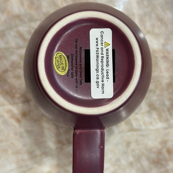 Ceramic Red Mug with Matching Coaster. Brand New in Box - Picture 4 of 6